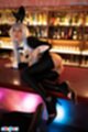 Bunny girl nanako nanahara sitting on bar